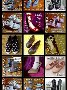 Seek Peek*Women's Shoes* ! Various Styles, sizes & colors.  Come Visit My Shop!